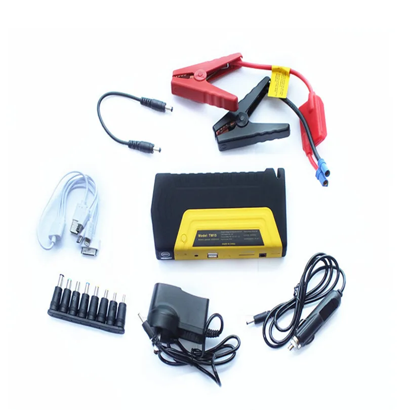 Хит продаж 12В аварийный автомобильный Jump Starter Мощность Батарея Зарядное