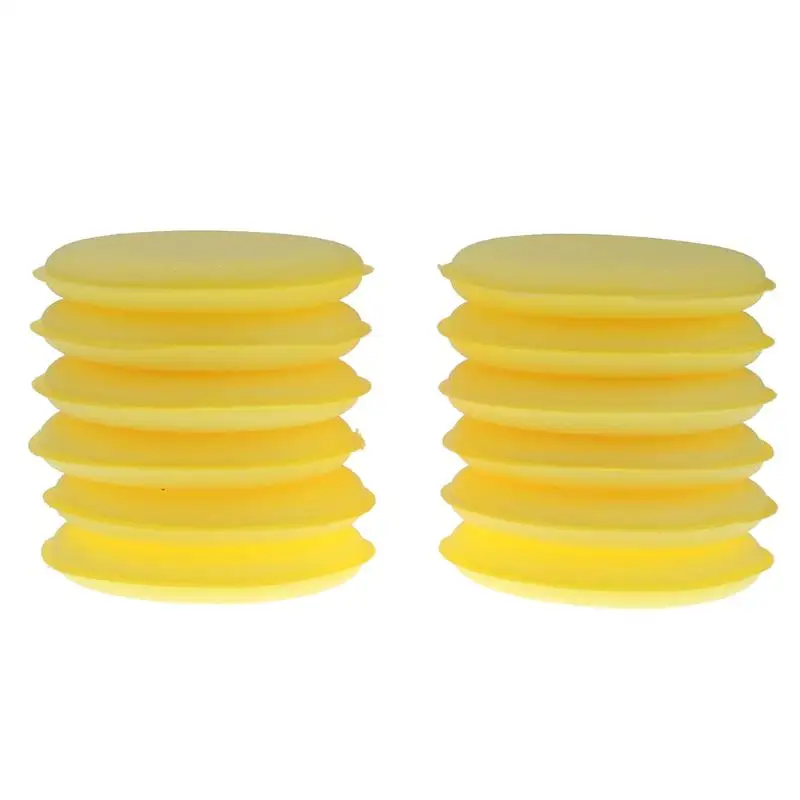 

VODOOL 12Pcs/Lot Car Wash Wax Sponge Pad Auto Body Coating Waxing Polishing Applicator Detailing Interior Care Sponge Pads Tool
