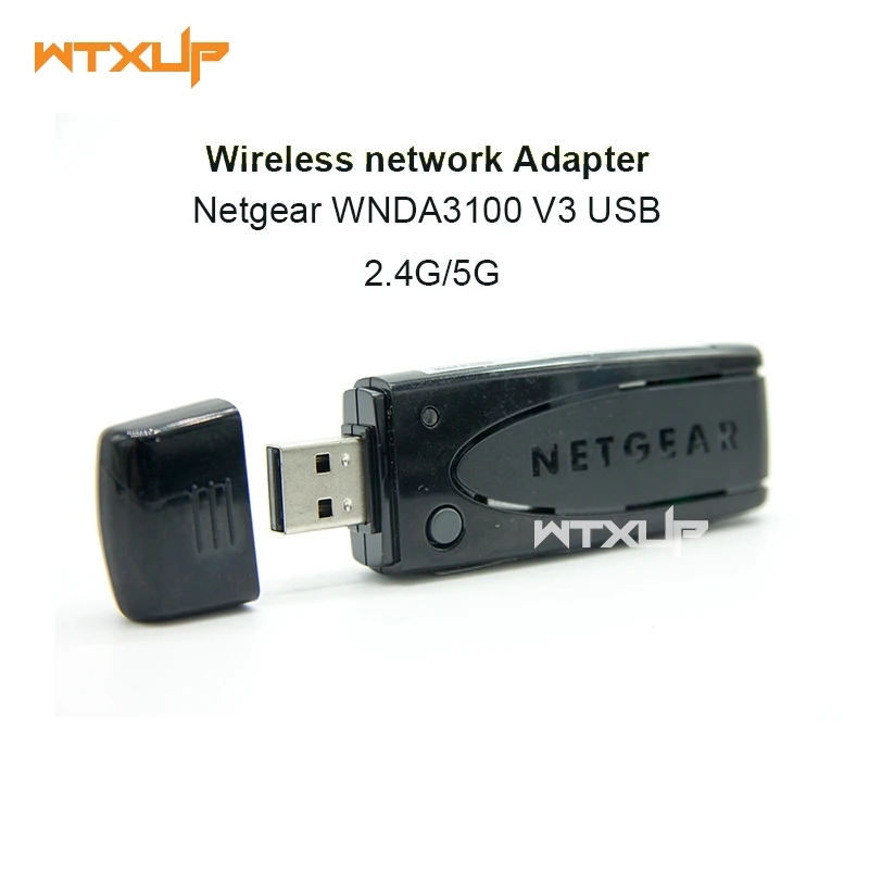 Двухдиапазонный USB беспроводной N WNDA3100 V3 Wi Fi адаптер wps 2 4G/5G Wifi ключ заглушка wlan N600