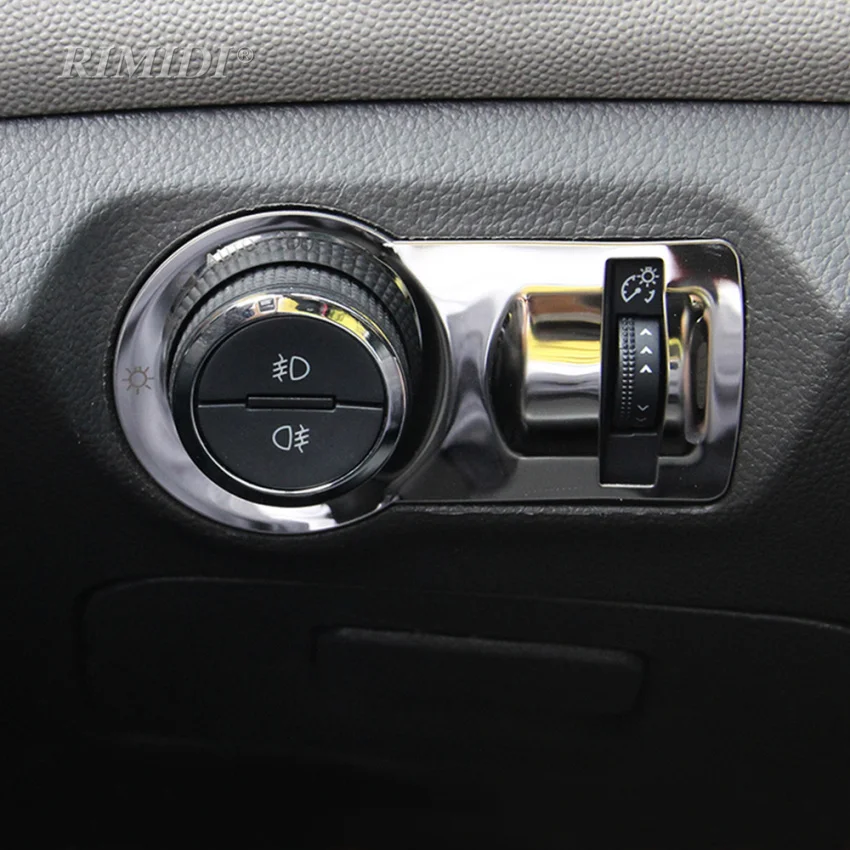 Автомобильные наклейки из нержавеющей стали для фар Opel Mokka Chevrolet Cruze Sedan Hatchback Malibu