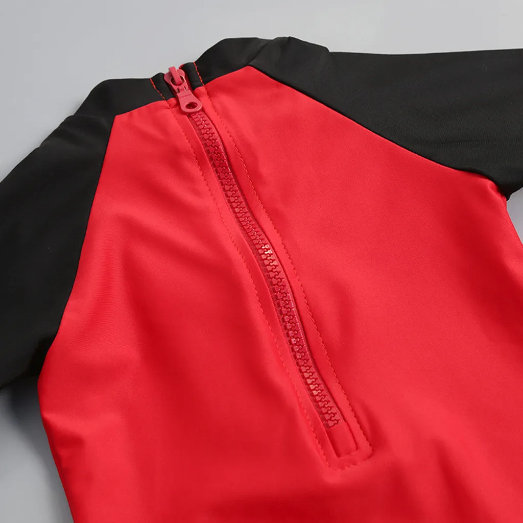 Детский купальный костюм для детей мальчиков и девочек с надписью Одна деталь