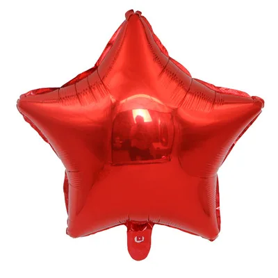 5pcs 5 шт. 18 дюймов чистый цвет фольги Воздушные шары сердце золотистый кулончик синяя звезда гелиевый воздух шар Свадьба День Рождения декоративные шары для вечеринки - Цвет: 5pcs
