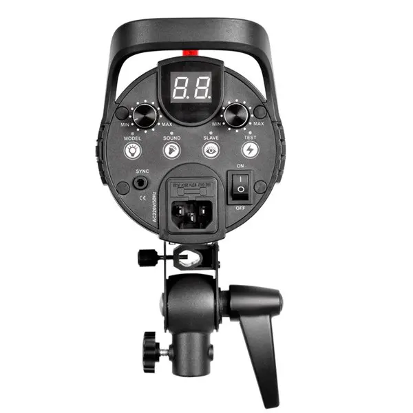 Godox de 200 Вт 200Ws Compact Flash Studio мерцающий свет лампы Глава 220 В 230 В|studio flash strobe|studio headgodox