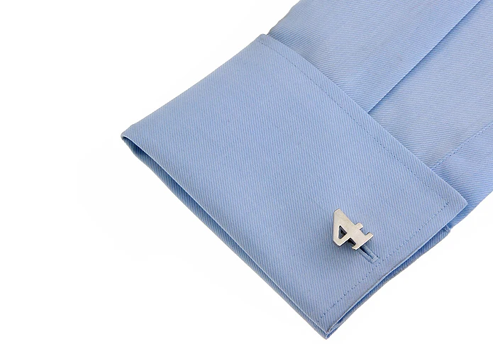 Мужские Запонки с арабскими цифрами медный материал номер четыре