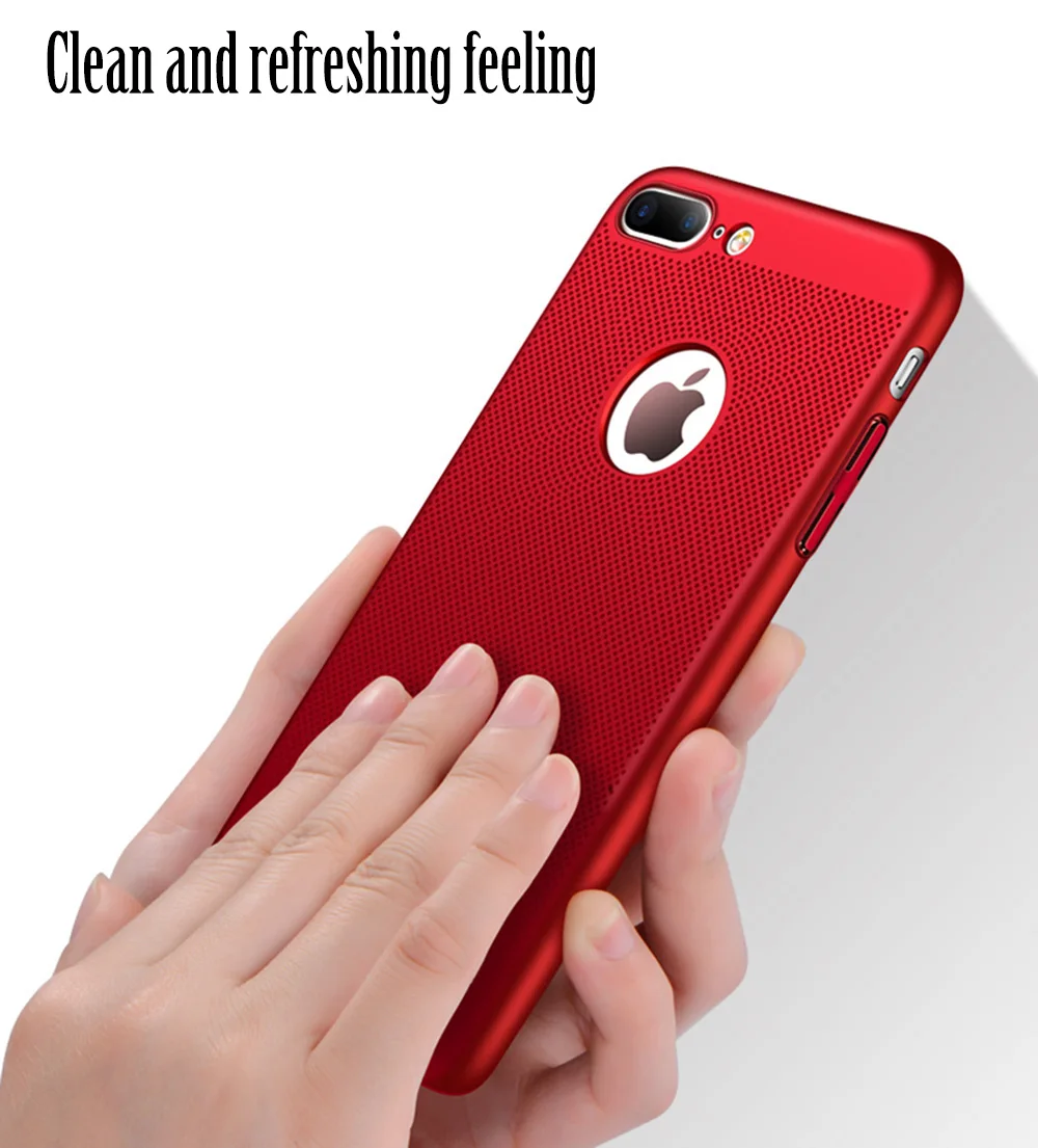 Тонкий чехол Slim Case для iPhone 7 6s 6s Plus 5 5s SE 5SE 6Plus 6SPlus 7Plus жесткий чехол для мобильного телефона.