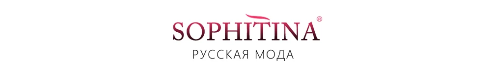 SOPHITINA/Зимняя обувь из натуральной кожи, подкладка из натурального меха и ворсина. Женские сапоги с округленным мыском на низком каблуке и удобной подошве. Теплые сапоги декорированы фурнитурами. Комфорная обувь.B33