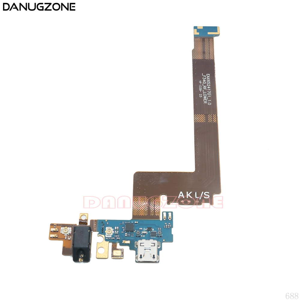 Для мобильного телефона LG G D950 D955 D958 D959 F340 LS995 USB зарядное гнездо док-станция разъем зарядки Порты и разъёмы станция для зарядки с гибким кабелем С микрофоном