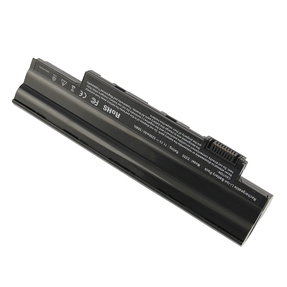 5200 мАч для ноутбука Acer аккумулятор D255 Aspire One D260 2028 2203 2207 шлюза LT23 LT2304C AL10A31 AL10B31