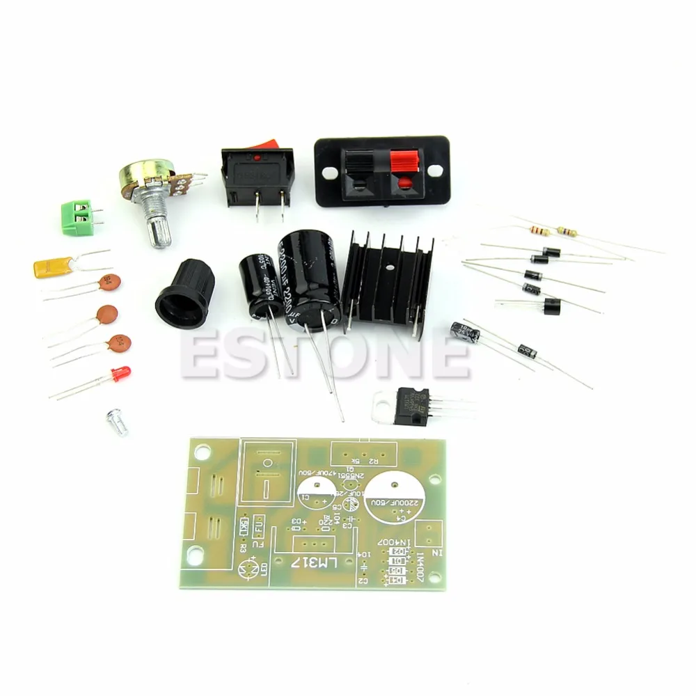 1 комплект Новый AC/DC вход 5 V 35 до 25 30 понижающий модуль питания LM317 DIY Kit L060