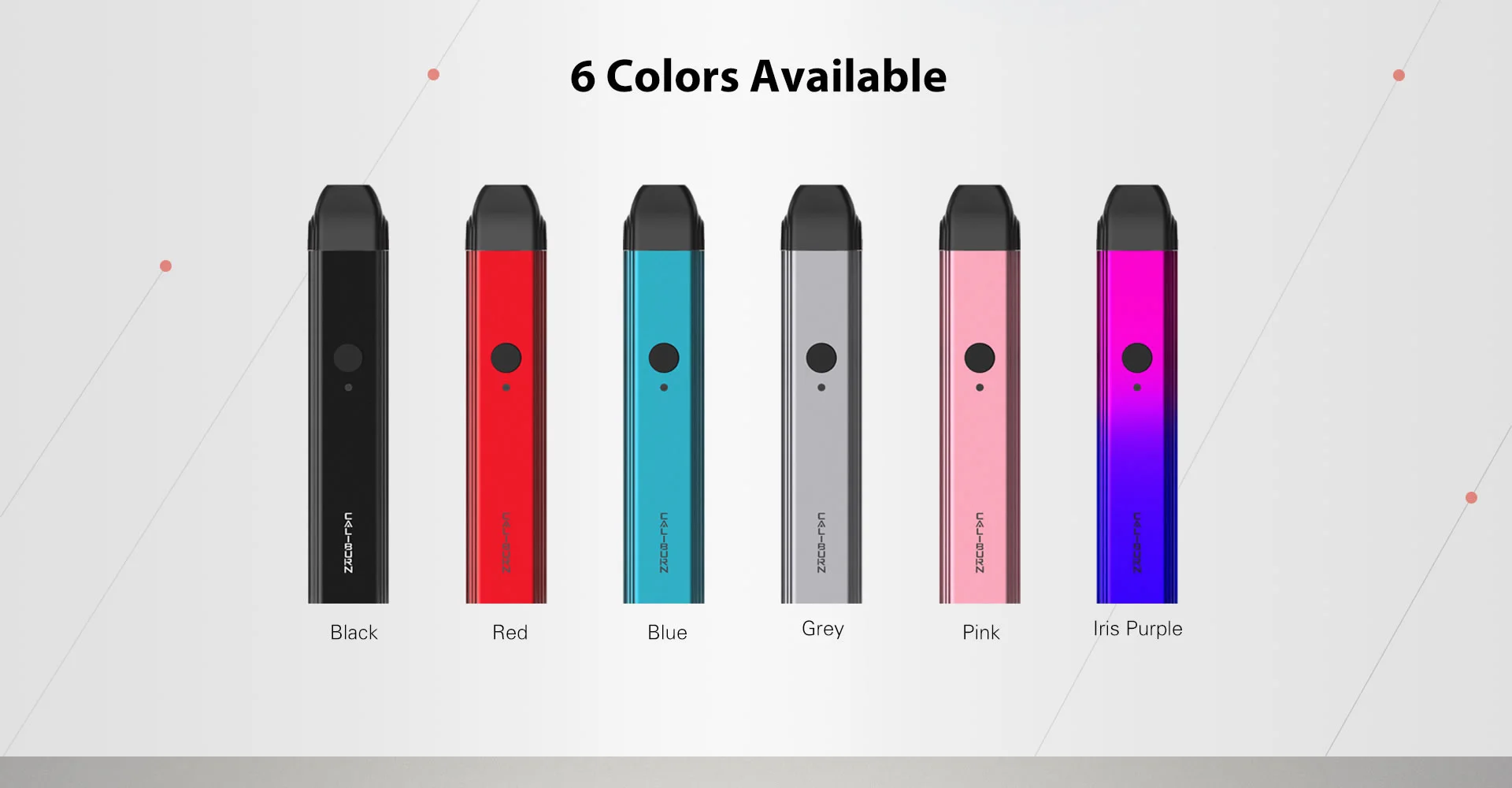 UWELL Caliburn Pod Системы комплект 520 мА/ч, Батарея 11 Вт испаритель 2 мл картридж Топ-заполнения электронных сигарет Vape ручка вейпер