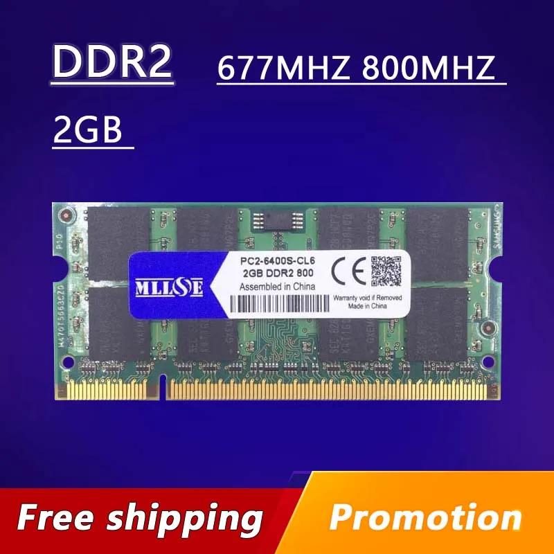 

Оперативная память MLLSE DDR2 2 Гб 667 800 667 МГц 800 МГц PC2-5300 DDR 2 2g sodimm so-dimm sdram память Ram Memoria для ноутбука