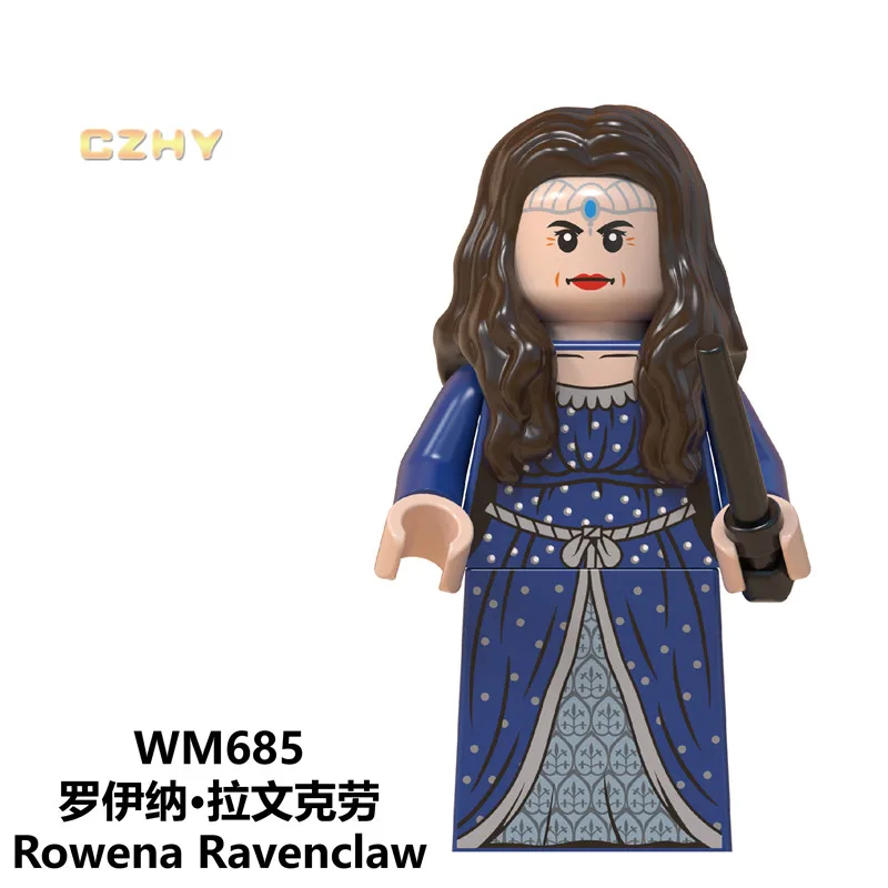 WM685 Серия Harri Potters проф. Строительные блоки Снейп ХОХ Хагрид Добби Moody Quirrell Filch Волдеморт игрушки для детей WM6059 - Цвет: WM685