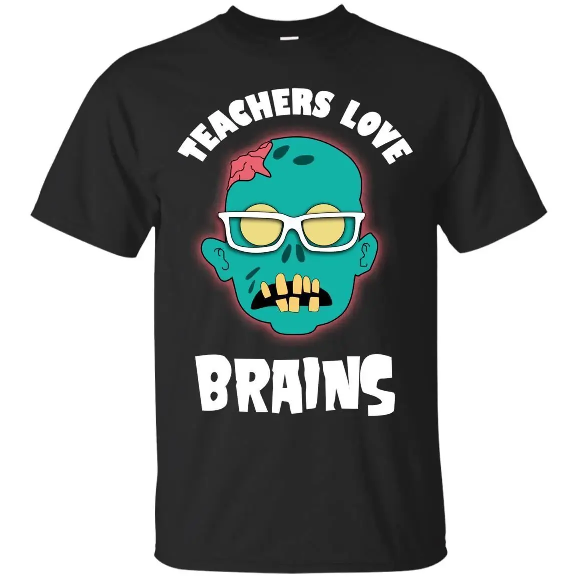 Футболка с надписью Teachers Love Brains для мужчин и женщин|Мужские футболки| |