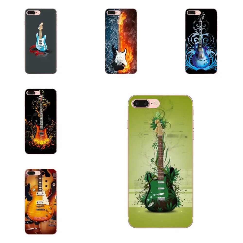 Tpu Soft Rubber Phone Case For Galaxy J1 J2 J3 J330 J4 J5 J6 J7 J730 J8 2015 2016 2017 2018 mini Pro Cool Bass Guitar | Мобильные