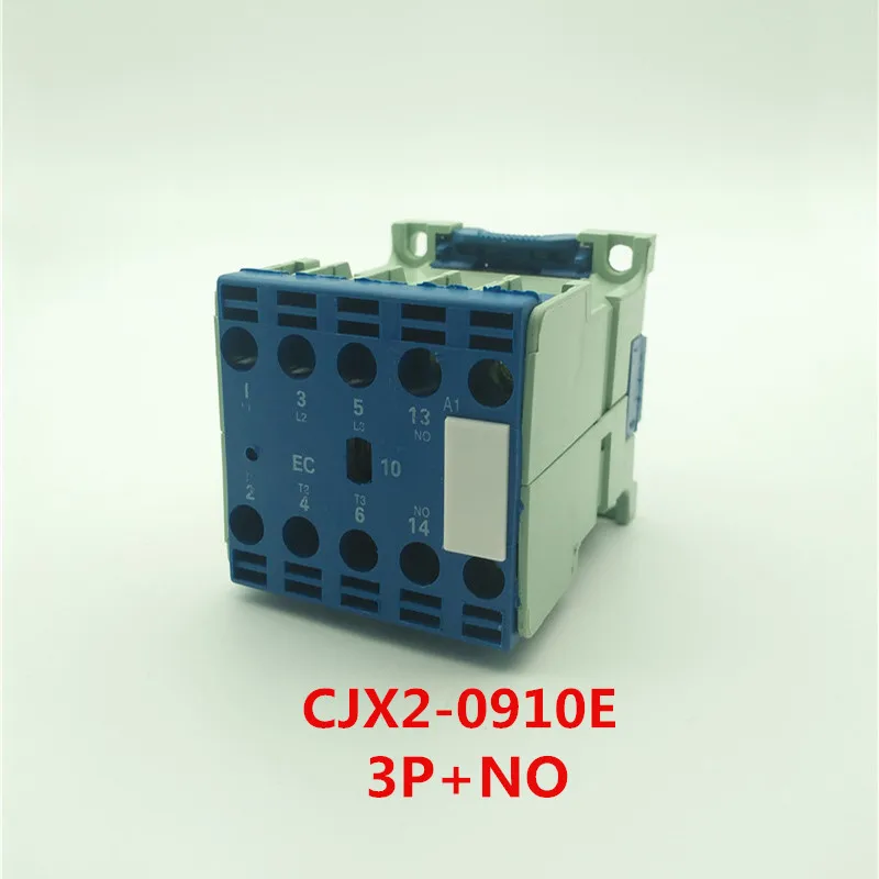 Контактор переменного тока CJX2 0901E 1NC 0910E 1NO 380 Вольт 9A 50/60 Гц|ac contactor|contactor acpole contactor |