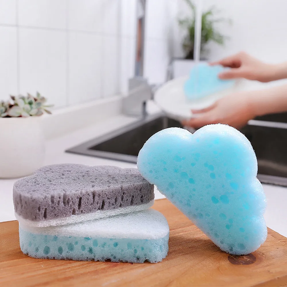 Новая креативная губка Magic Cloud Shape домашняя щетка для чистки милые инструменты