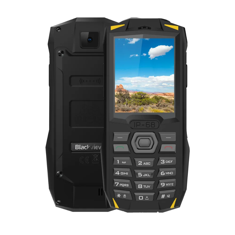 Blackview BV1000 IP68 водонепроницаемый ударопрочный прочный мобильный телефон 2 4 дюймов