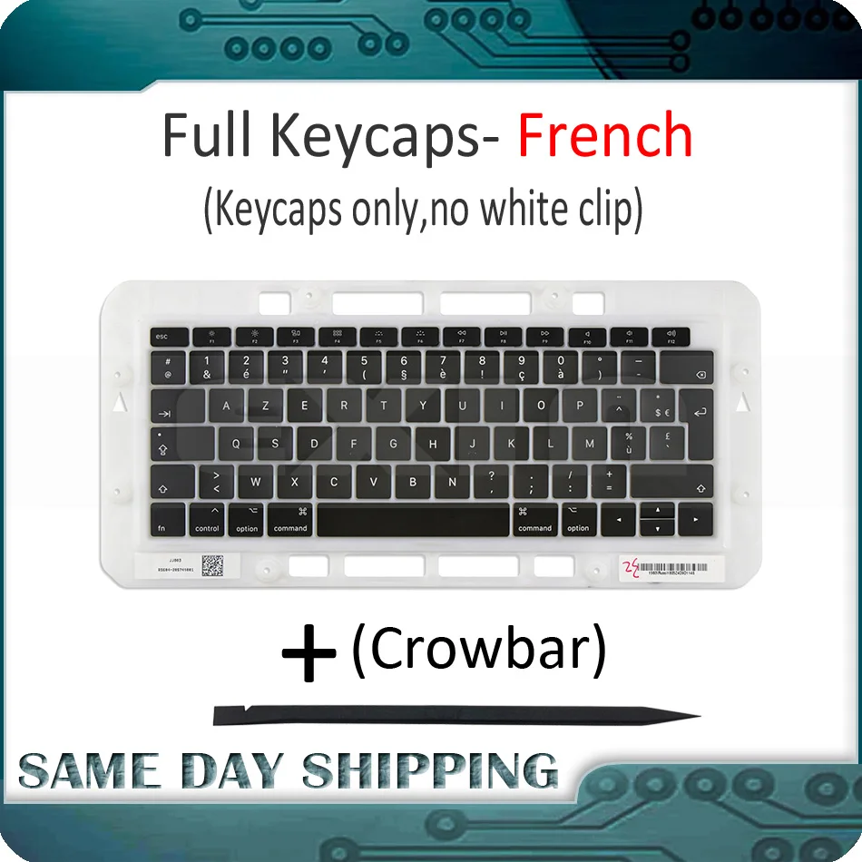 Подлинная для Macbook Air retina 1" 13,3" A1932 британский английский стандарт клавиатура A1932 ключи ключ колпачок s MRE82 EMC 3184 Late
