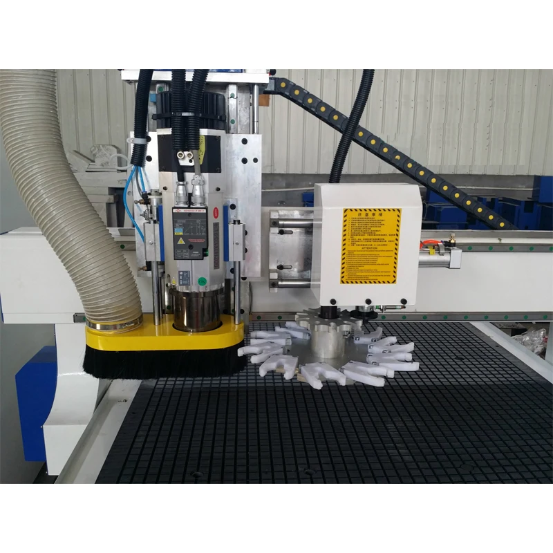Безопасная Работа 1325 1530 Syntec контроль 12 инструментов ATC CNC резной станок для дерева