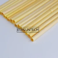 biodegradeable wheat straw 20cm organic natural disposable drinking straws food grade straws for tea cocktail straw