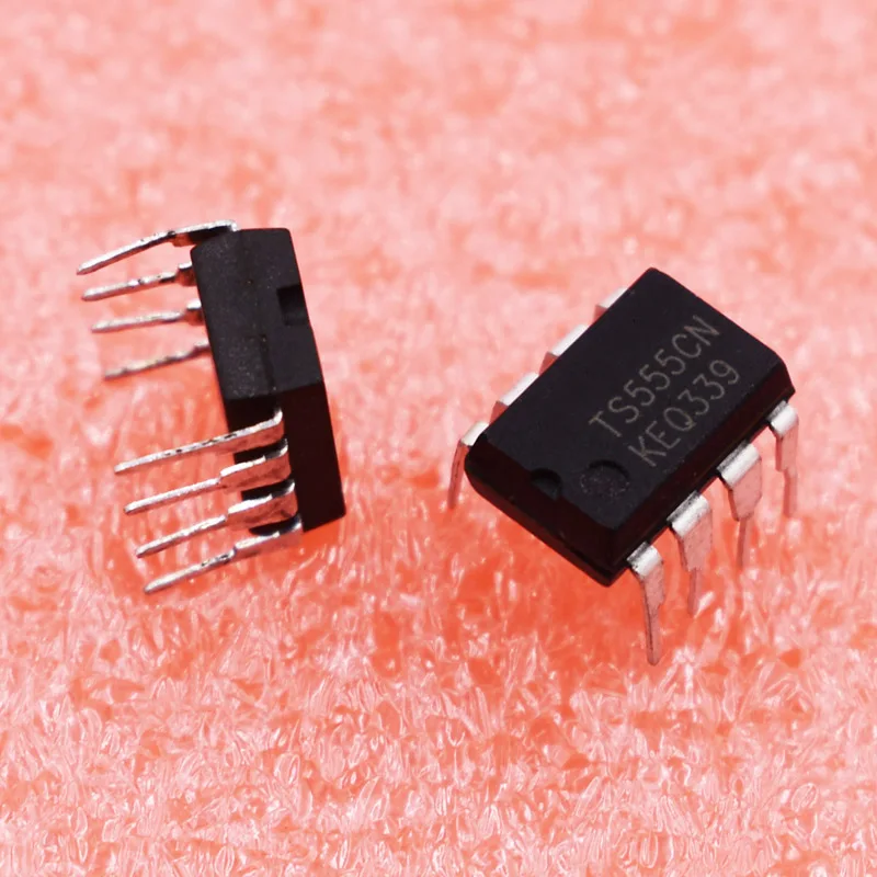 10 шт. TS555IN TS555 DIP8 оригинальный в наличии|Интегральные схемы| |