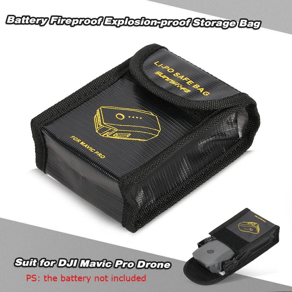 Огнеупорная взрывобезопасная сумка для хранения GOOLRC Battery защитный чехол дрона DJI