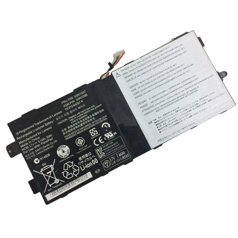 Батарея для ноутбука GZSM 45N1096 1ICP5/44/97 4 Lenovo 45N1098 45N1099 батарея 45N1720 VP BP100