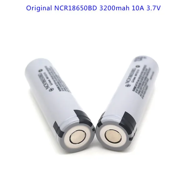 1 шт./лот подлинный оригинал для Panasonic NCR18650BD 3200mah 10A 3 7 V литий ионная аккумуляторная