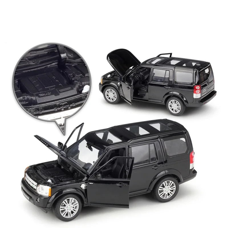 1:24 Welly Land Rover Discovery 4 литая модель автомобиля