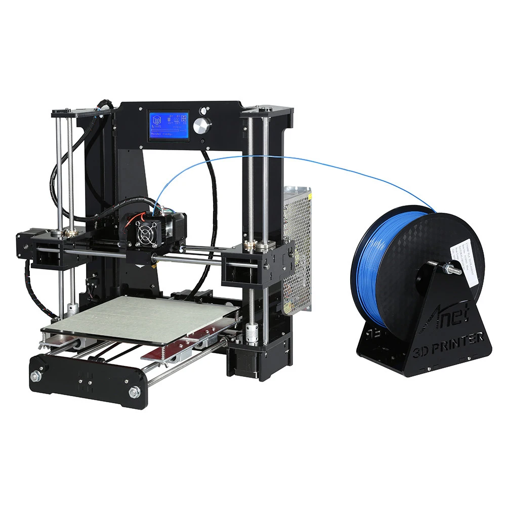 Комплект 3D принтера Anet A6 для настольных ПК ЖК дисплей с картой TF инструменты