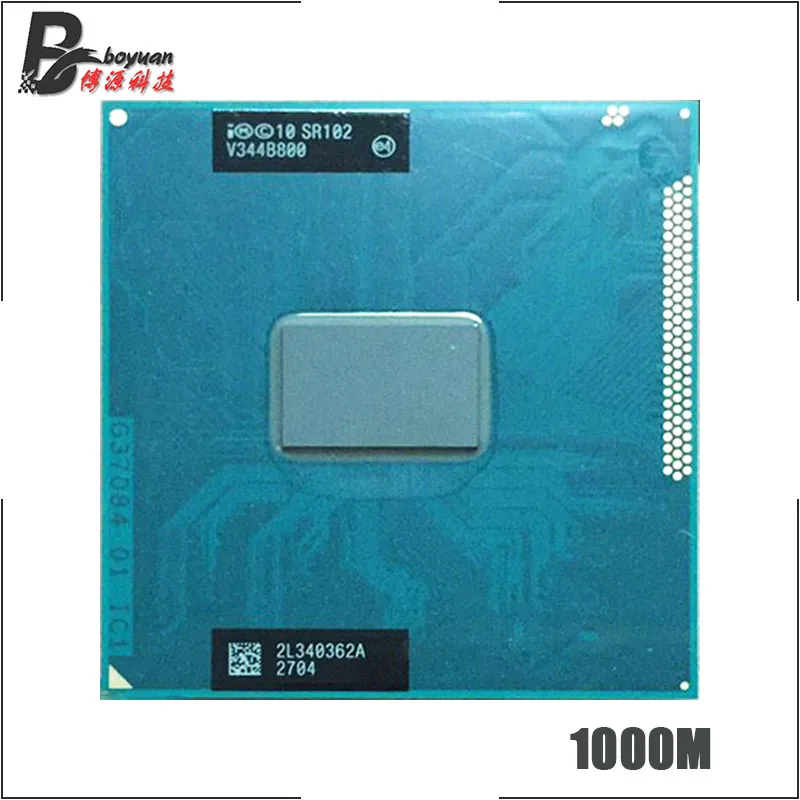 Процессор Intel Celeron 1000M SR102 1 8 ГГц двухъядерный двухпоточный ЦПУ процессор 2M 35 Вт