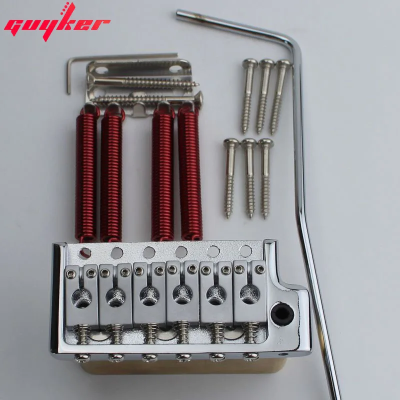 Латунный PRS стиль Tremolo гитарный мост полный комплект установки для Custom CE