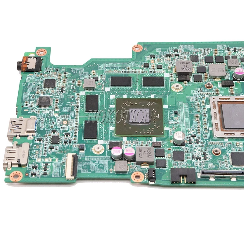 Nokotion NBM4711002 NB. M4711.002 для acer aspire V5-551 V5-551G DA0ZRPMB6C0 15,6 дюймов материнская плата для ноутбука A8-4555M cpu+ HD7650M