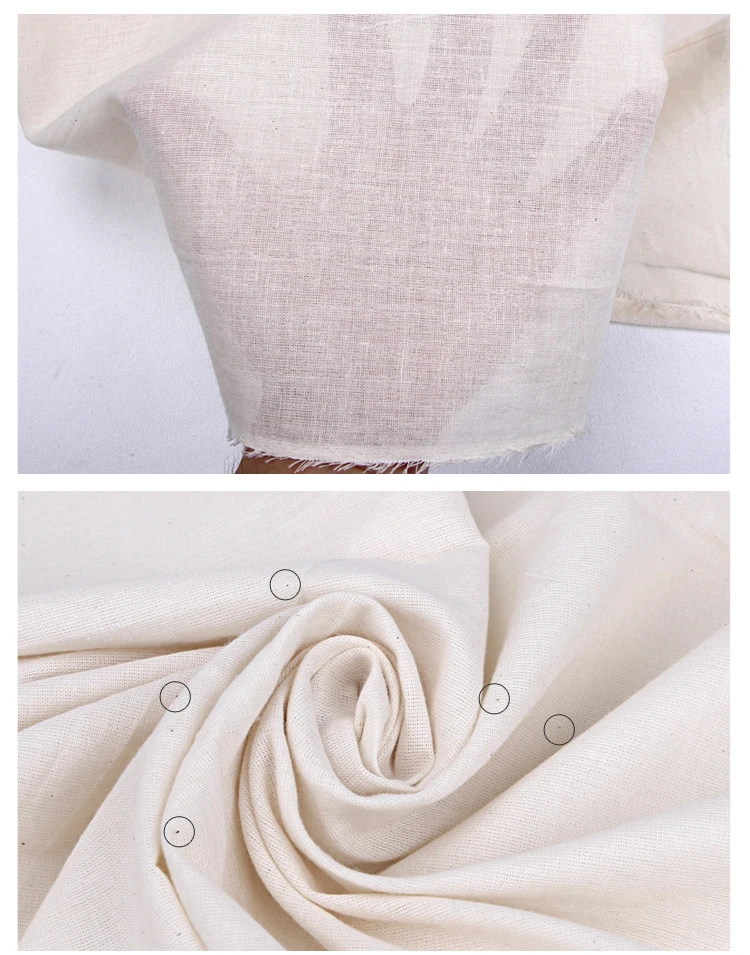 Белая съедобная марлевая ткань экологически чистая хлопковая с фильтром для