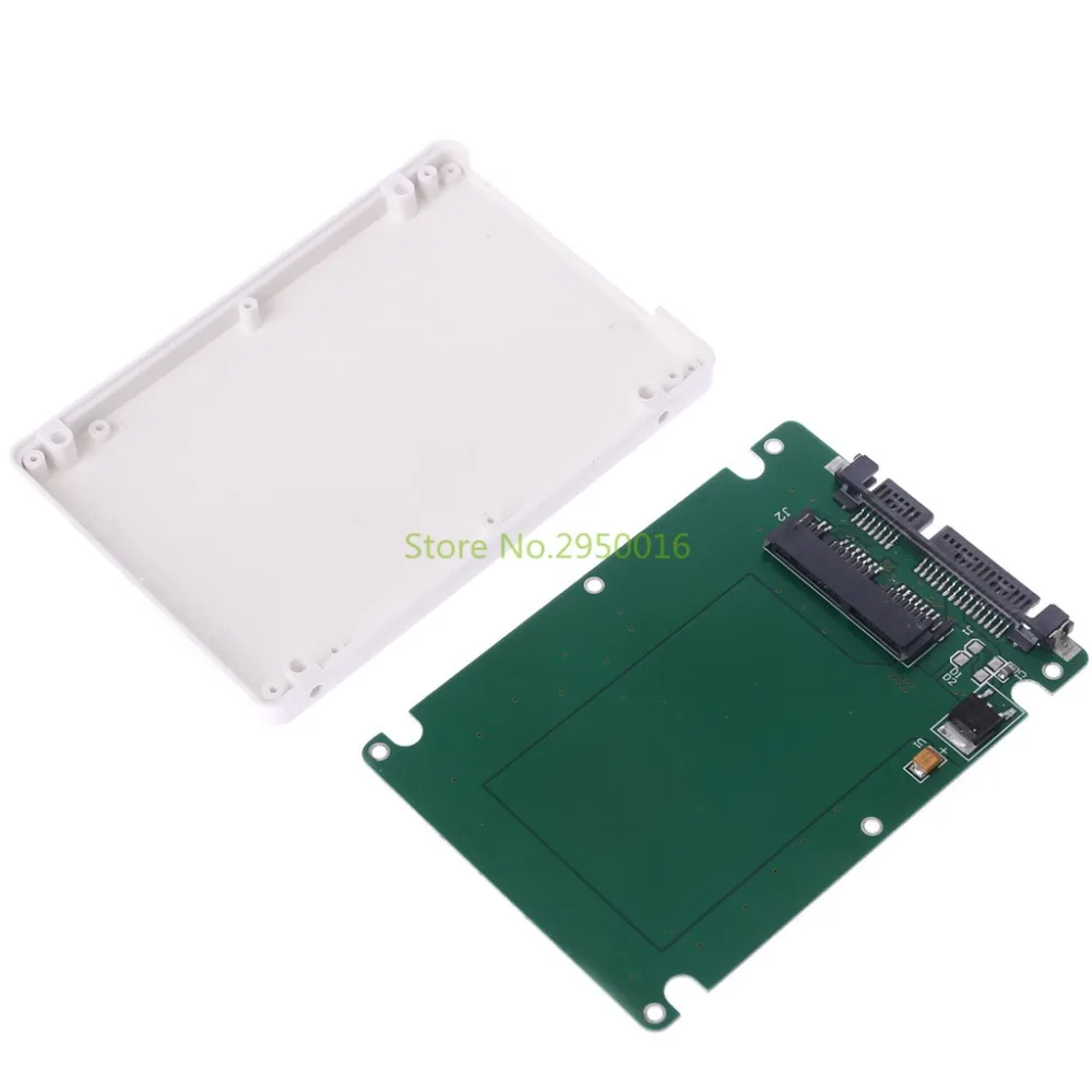 Переходник для жесткого диска 1 8 дюйма Micro SATA 16 Pin SSD на 2 5 22Pin с чехлом C26 |