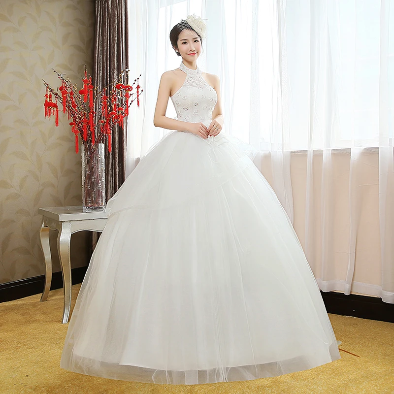 2016 Новое поступление корейский стиль с бантом белые торжественные платья без