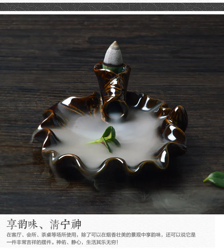 2015 Promotion Sale Velas Ceramic Oil Burners Incense Burner Cone Tower Santalwood Stove F | Дом и сад