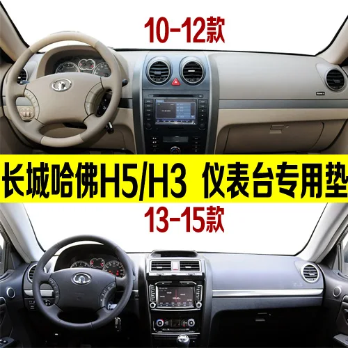 Dashmats автомобильные аксессуары для укладки приборной панели для Great Wall Hover X240 H2 H3 H4 H6 H8 H9 pick up Wingle 6 Wingle 5 C30 C50