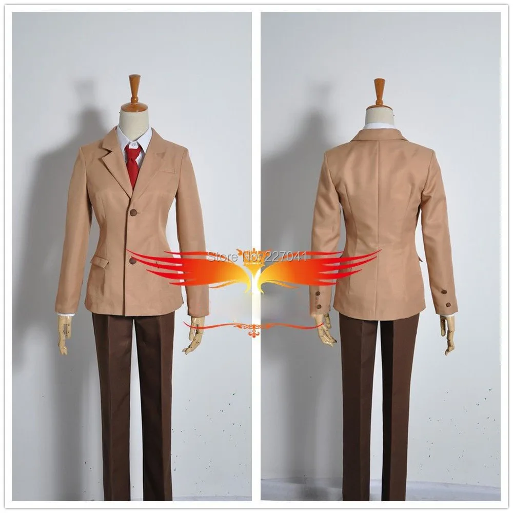 Униформа из аниме Seitokai Yakuindomo Takatoshi Tsuda Osai Академия костюм для игры на заказ