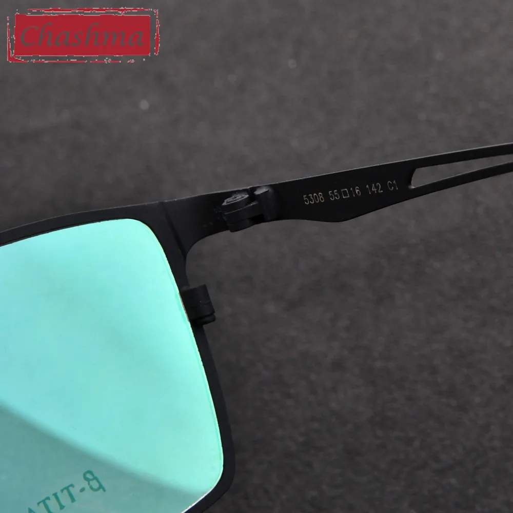 Очки Chashma мужские высококачественные полностью титановые легкие очки|eyeglasses