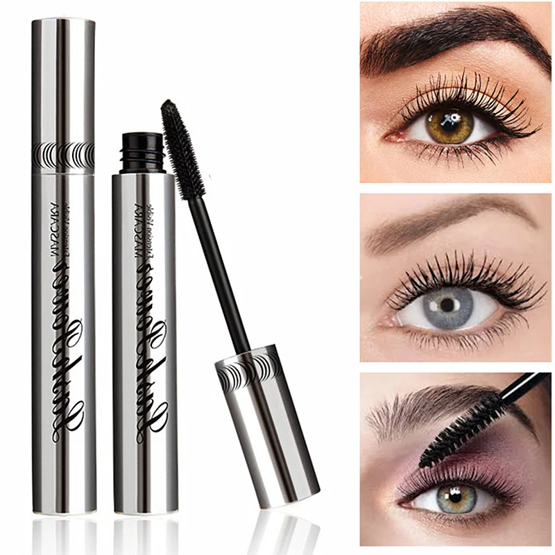 3D Waterproof Makeup Black Mascara Volume Lengthening Curling Eye Lashes Express False Eyelashes Professional Cosmetic |