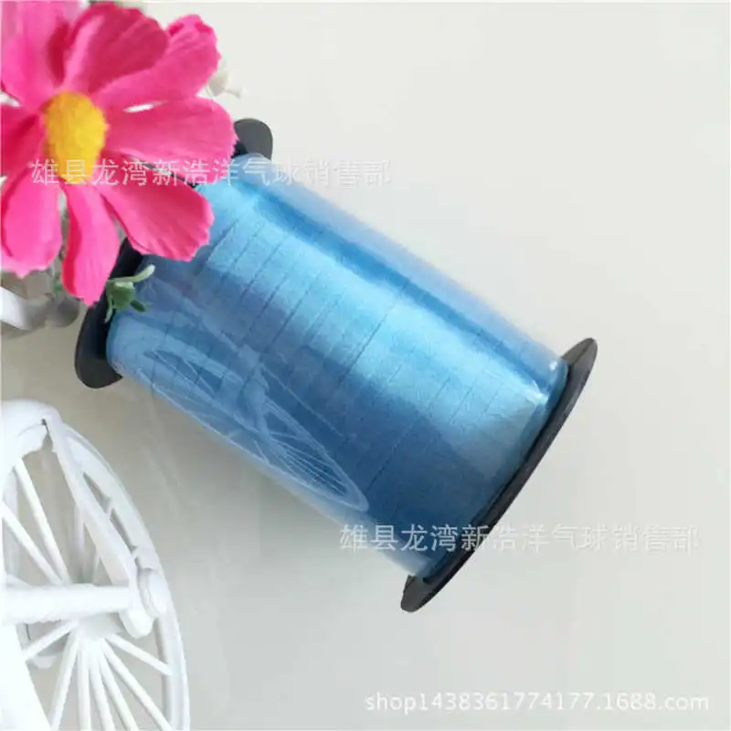 Light Blue 1 х воздушные шары лента фольга атласная завивка DIY Для Свадебные украшения для дня рождения ленты 250 ярдов праздничные вечерние поставки - Цвет: Light Blue