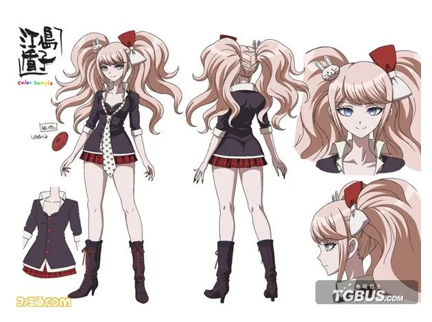 Danganronpa cosplay Dangan Ronpa Junko Enoshima embolicininushio Kimuchi символ знак триггер счастливый хаос Косплей Костюм