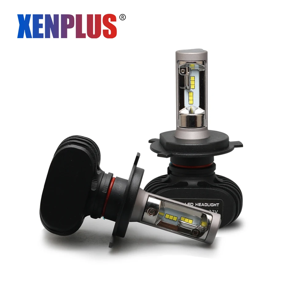 Автомобильные светодиодные фары Xenplus 2 шт. H4 12 В одинарный луч высокой и низкой