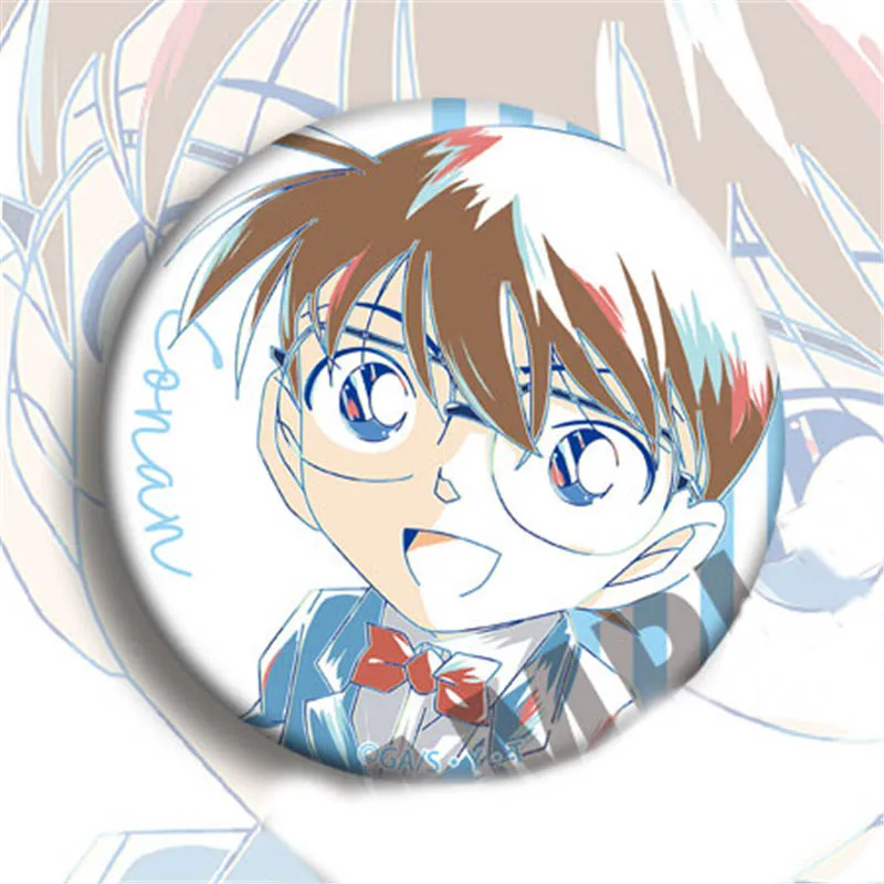 Japan Anime Detective Conan Amuro Cosplay Badge Cartoon Collection Bags Button Brooch Pins Gift Backpacks Badges New | Украшения и