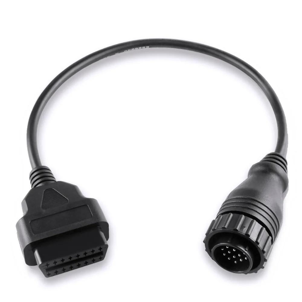 Оптовая продажа 14pin до 16Pin автомобильный диагностический кабель 14 Pin к OBDII OBD2 OBD II ODB