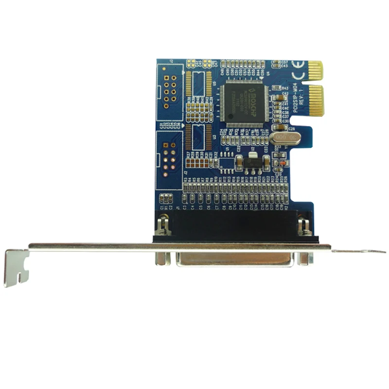 Параллельный порт DB25 25 контактный принтер к PCI E Express адаптер преобразователя