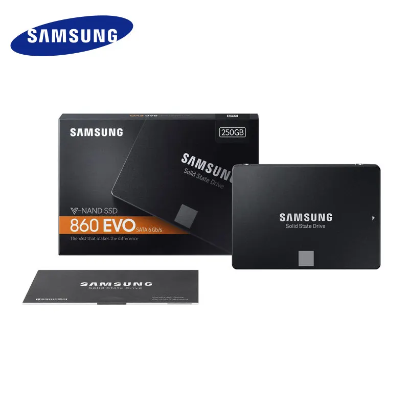 Внутренний твердотельный диск SAMSUNG SSD 860 EVO 500 ГБ жесткий HDD SATA3 2 5 дюймовый ноутбук