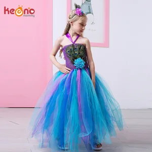 Фатиновое платье-пачка для девочек, пышное платье для свадьбы, Хэллоуина, детского дня рождения, кутюрное платье