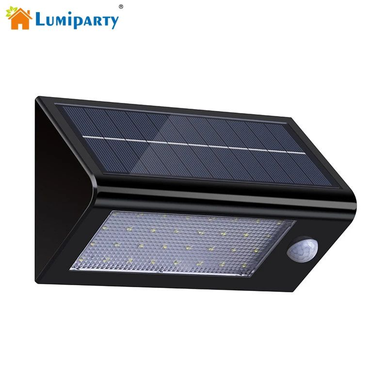 LumiParty датчик движения на солнечной энергии настенный светильник 32 LED открытый